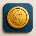 icon_finance_coin_metallic icon preview
