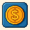 icon_finance_coin_pixel_art icon preview