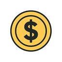 icon_finance_coin_simplified icon preview