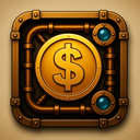 icon_finance_coin_steampunk icon preview