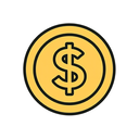 icon_finance_coin_thin icon preview