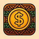 icon_finance_coin_tribal icon preview