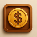 icon_finance_coin_wooden icon preview