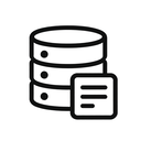 icon_finance_database_monochrome icon preview