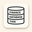 icon_finance_database_thin icon preview