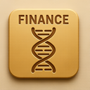 icon_finance_dna_strand_embossed icon preview