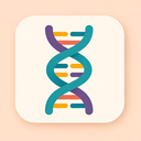 icon_finance_dna_strand_flat_pastel icon preview