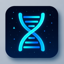 icon_finance_dna_strand_futuristic icon preview