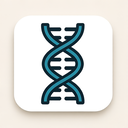 icon_finance_dna_strand_geometric icon preview