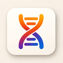icon_finance_dna_strand_gradient icon preview