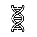 icon_finance_dna_strand_line_art icon preview