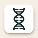 icon_finance_dna_strand_minimalist icon preview