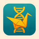 icon_finance_dna_strand_origami icon preview
