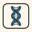 icon_finance_dna_strand_technical icon preview
