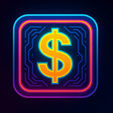 icon_finance_dollar_sign_cyberpunk icon preview