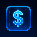 icon_finance_dollar_sign_futuristic icon preview