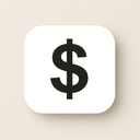 icon_finance_dollar_sign_minimalist icon preview