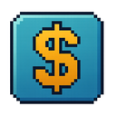 icon_finance_dollar_sign_pixel_art icon preview