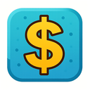 icon_finance_dollar_sign_playful icon preview