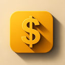 icon_finance_dollar_sign_shadow_effect icon preview
