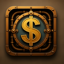 icon_finance_dollar_sign_steampunk icon preview