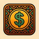 icon_finance_dollar_sign_tribal icon preview