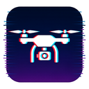 icon_finance_drone_digital_glitch icon preview