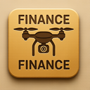 icon_finance_drone_embossed icon preview