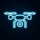icon_finance_drone_glow_effect icon preview