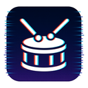 icon_finance_drum_digital_glitch icon preview
