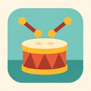 icon_finance_drum_flat_pastel icon preview