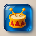 icon_finance_drum_glassy icon preview