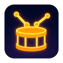 icon_finance_drum_glow_effect icon preview