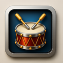 icon_finance_drum_metallic icon preview