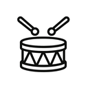 icon_finance_drum_monochrome icon preview