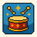 icon_finance_drum_pixel_art icon preview
