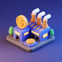icon_finance_factory_3d_isometric icon preview