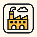 icon_finance_factory_geometric icon preview