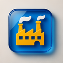 icon_finance_factory_glassy icon preview