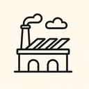 icon_finance_factory_line_art icon preview
