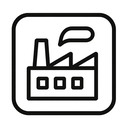 icon_finance_factory_monochrome icon preview