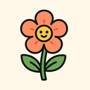 icon_finance_flower_cartoon icon preview