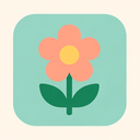icon_finance_flower_flat_pastel icon preview