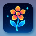 icon_finance_flower_futuristic icon preview