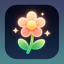 icon_finance_flower_glow_effect icon preview