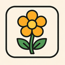 icon_finance_flower_iconic icon preview