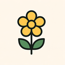 icon_finance_flower_minimalist icon preview