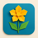 icon_finance_flower_origami icon preview