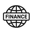 icon_finance_globe_monochrome icon preview
