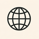 icon_finance_globe_thin icon preview